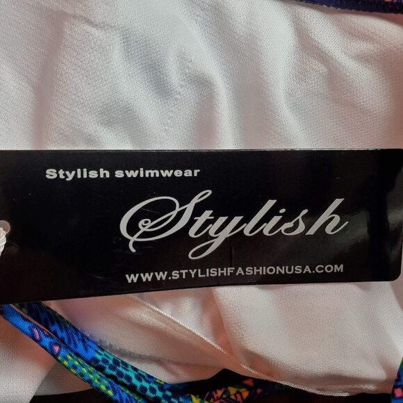 💎278 Stylish Swimwear Beyond The Shore One Piece Cut Out Swimsuit - Picture 7 of 8